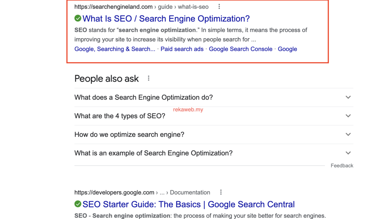 Apa itu SEO