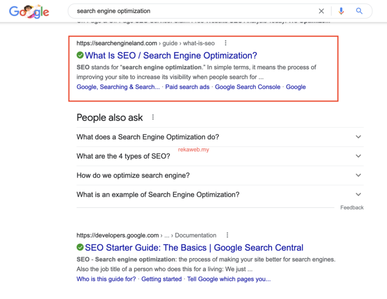 Apa itu SEO