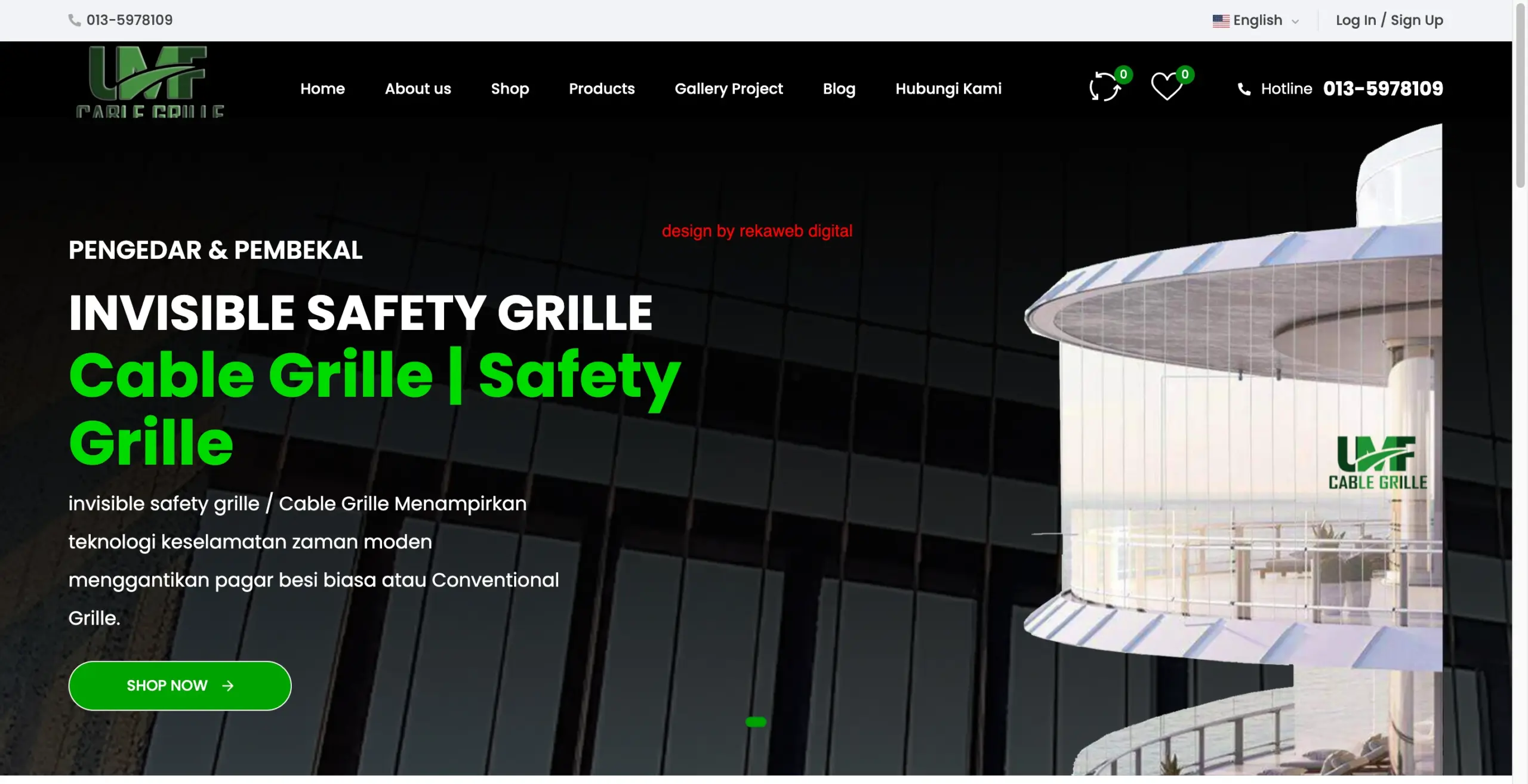 umf cable grille